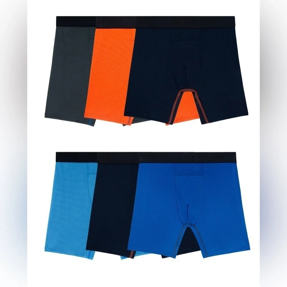 Fruit of the Loom Men's 360 Stretch Performance Boxer Briefs